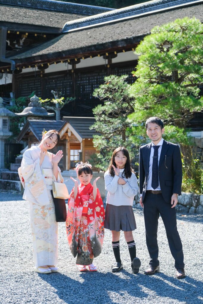 出張撮影 七五三詣り 京都