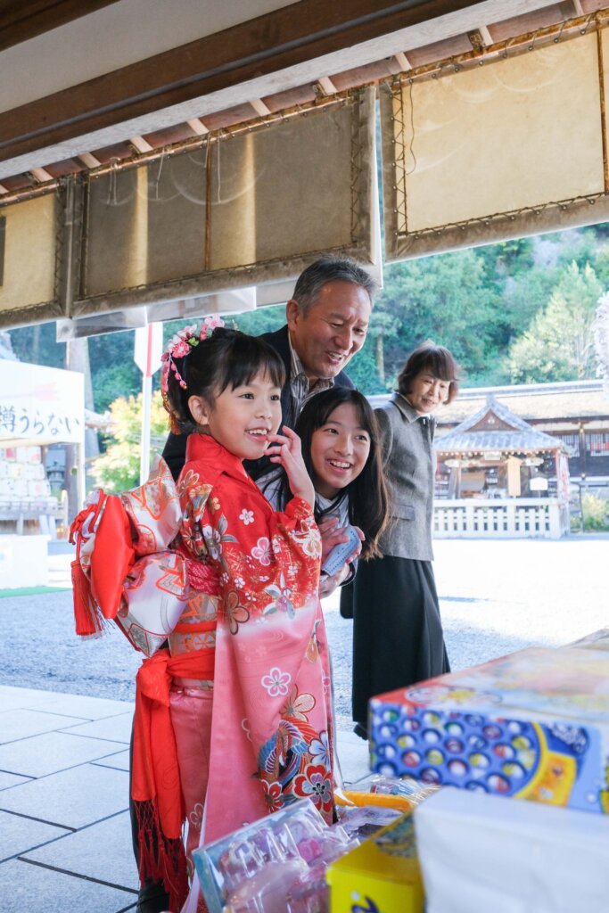 出張撮影 七五三詣り 京都