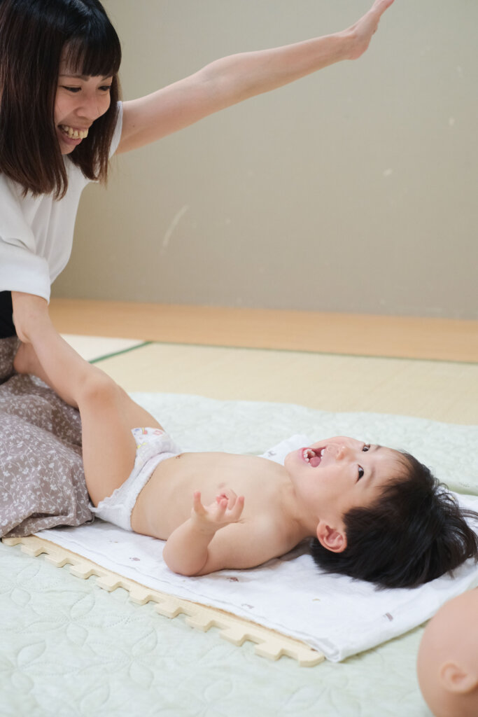 京都　ベビーマッサージ＆手形足形アート教室　te te'(テテ)　 (京都府長岡京市)　